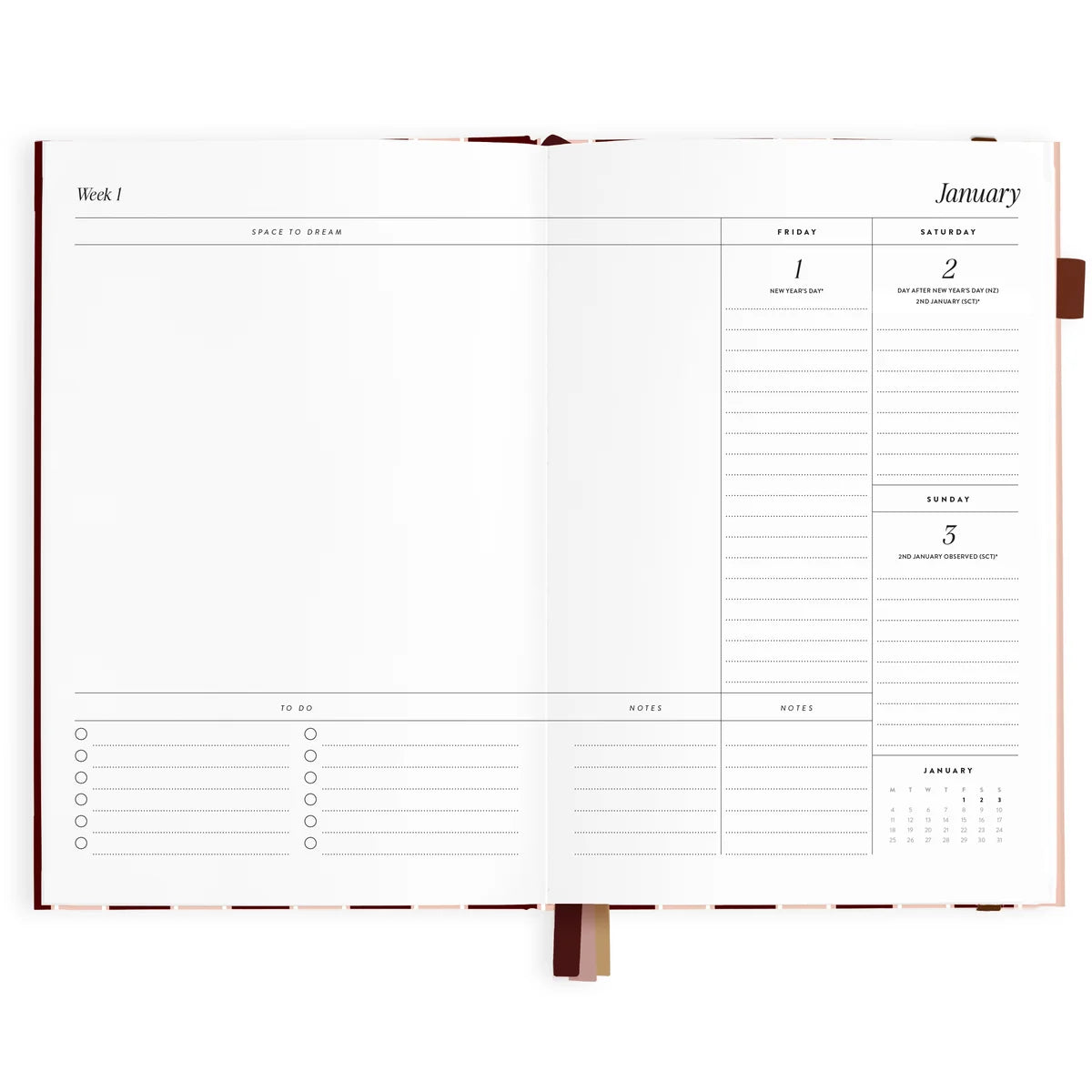 2027 A5 Vertical Planner | Sorrento