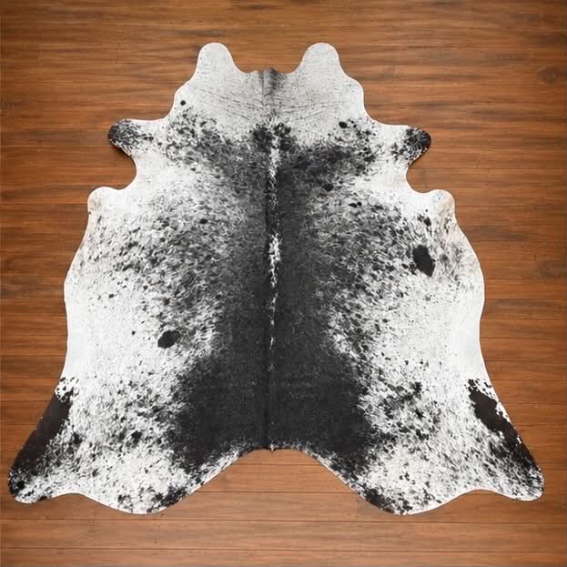 Salt + Pepper Longhorn Cowhide 13 | Floor Rug