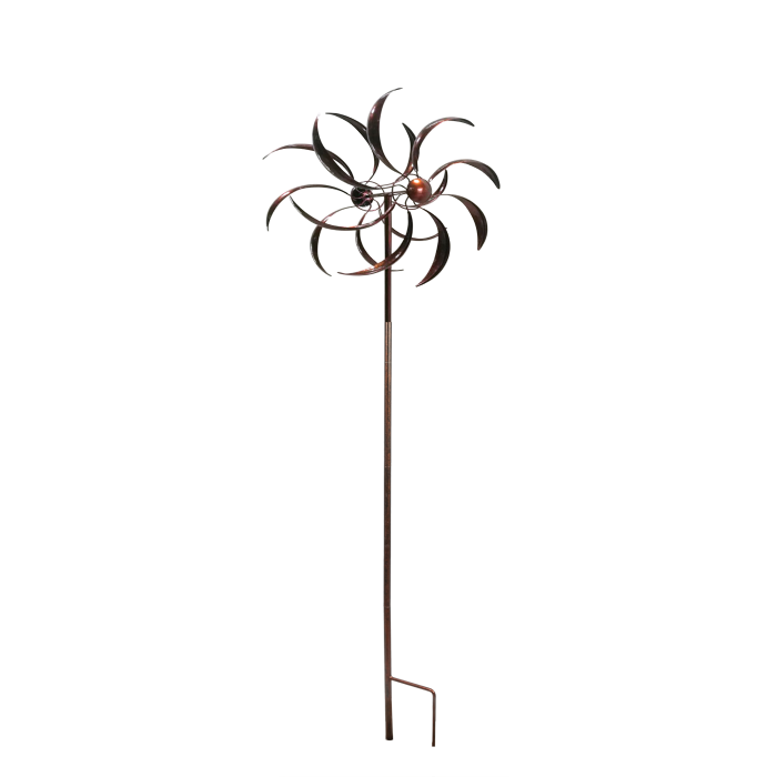 Double Windmill | Wind Spinner on Stake