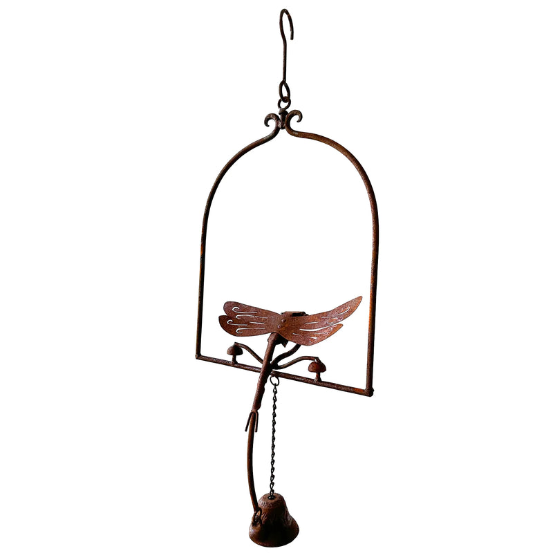 Hanging Bell with Dragonfly
