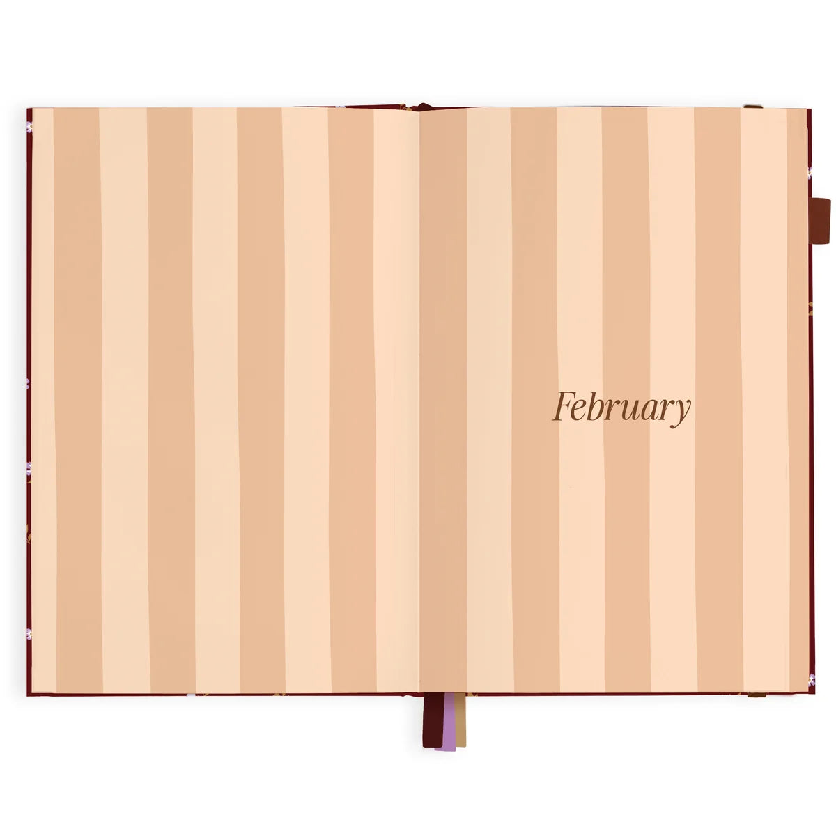 2027 A5 Vertical Planner | Cherry Wisteria