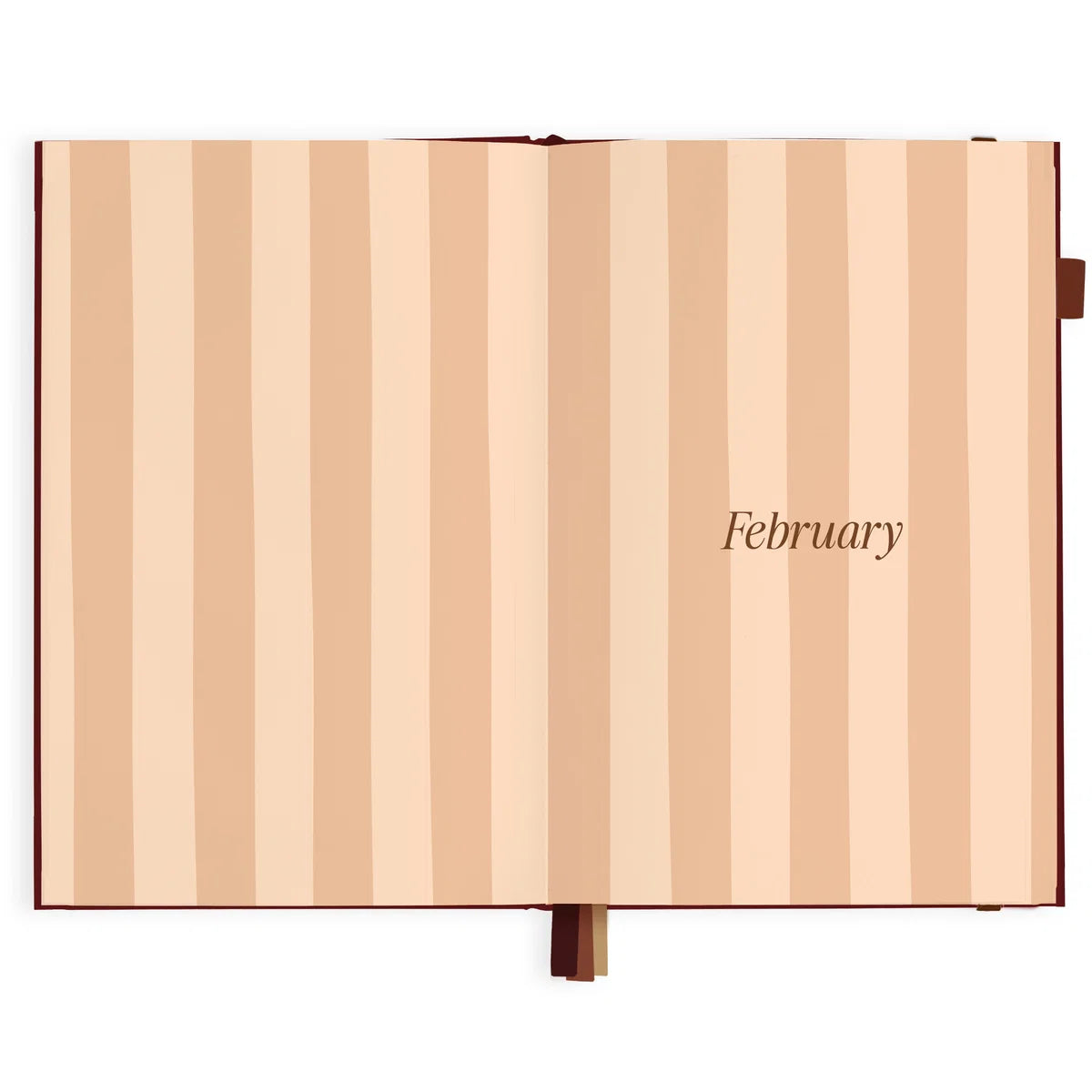 2027 A5 Horizontal Planner | Cherry