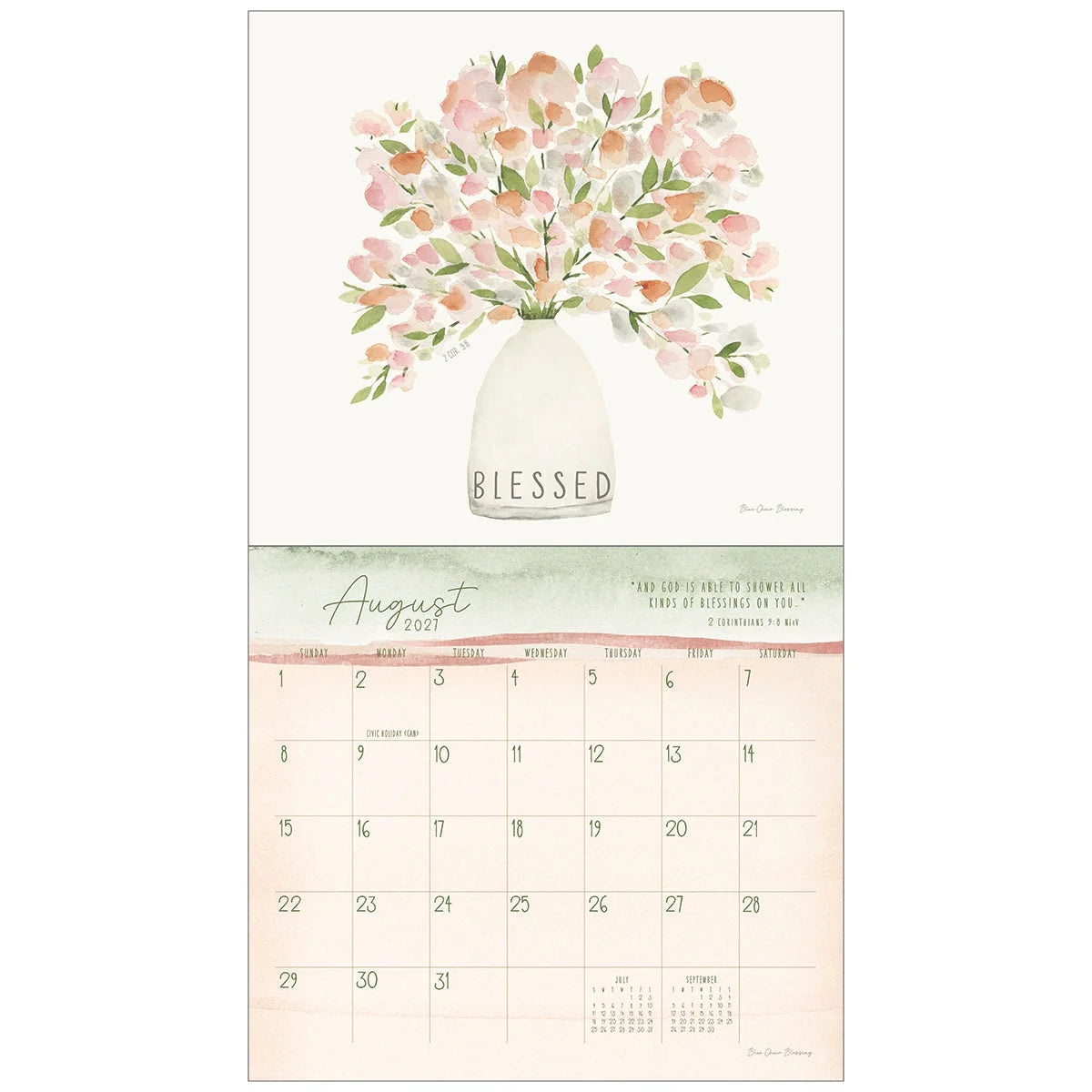 Grace Upon Grace 2027 | Wall Calendar