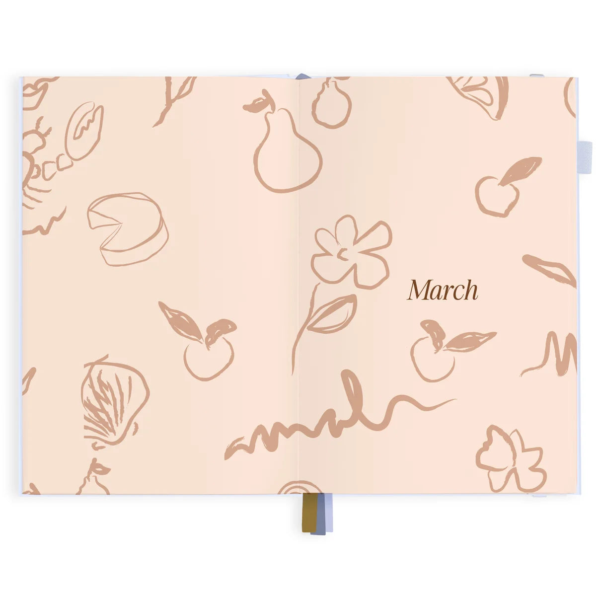 2027 A5 Vertical Planner | Powder