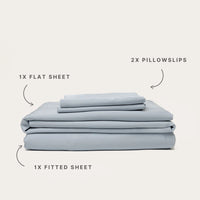 100% Organic Bamboo Sheet Set | Sky