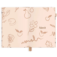 2027 A5 Vertical Planner | Amalfi Latte