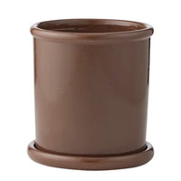 Andromeda Ceramic Pot | Cocoa