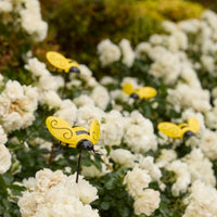 Metal Bee on Stake | Small