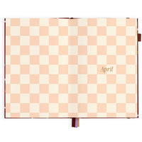 2027 A5 Vertical Planner | Cherry Wisteria