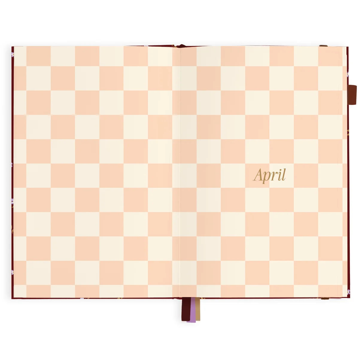 2027 A5 Vertical Planner | Cherry Wisteria
