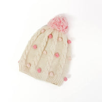 Baby Girls Beanie | Lara Cream