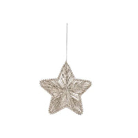 Stardust Star Ornament PE/Metal | Gold