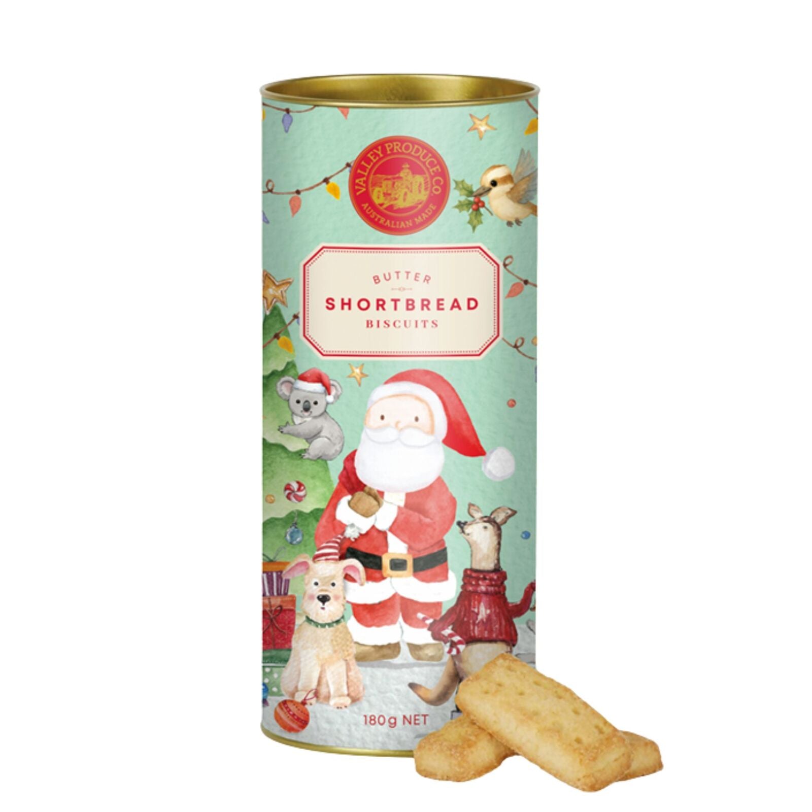Limited Edition Christmas Tube | Traditional Santa & Pets 180g