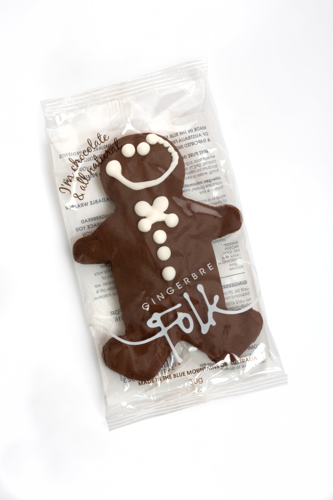 Gluten Free Chocolate Gingerbread Man 30g