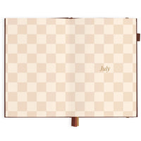 2027 A5 Vertical Planner | Chocolate