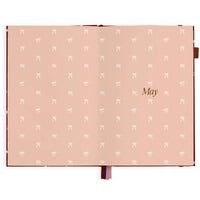 2027 A5 Vertical Planner | Cherry Wisteria
