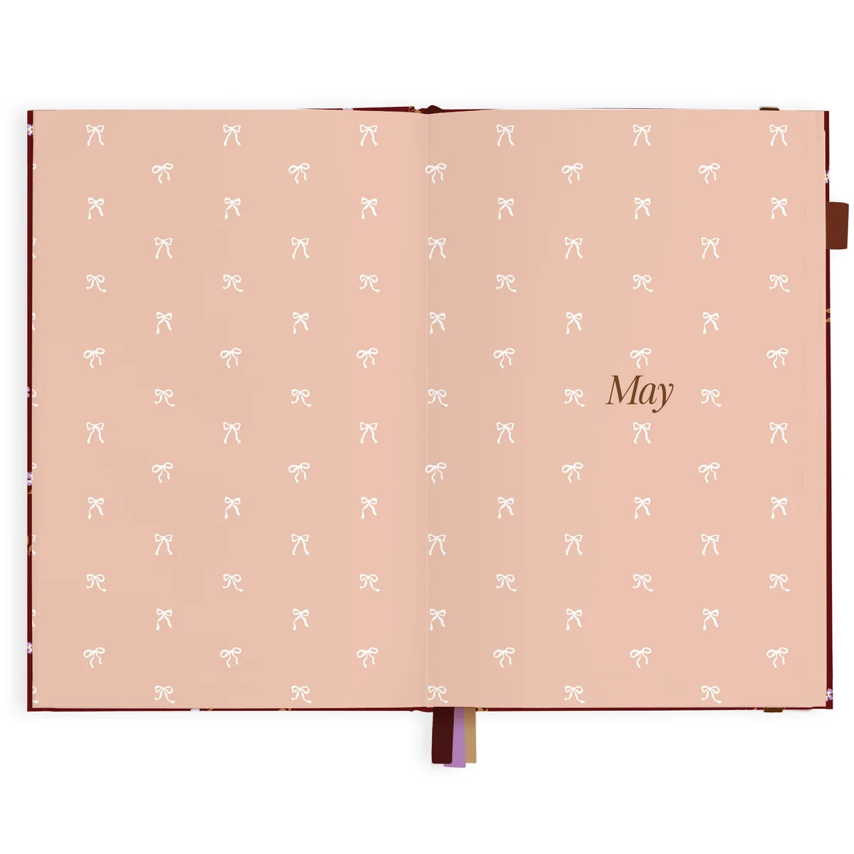 2027 A5 Vertical Planner | Cherry Wisteria