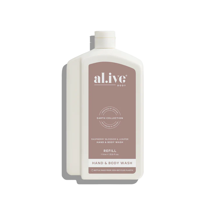 Lotion or Wash Refill Bottle | Raspberry Blossom & Juniper