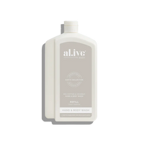 Lotion or Wash Refill Bottle | Sea Cotton + Coconut