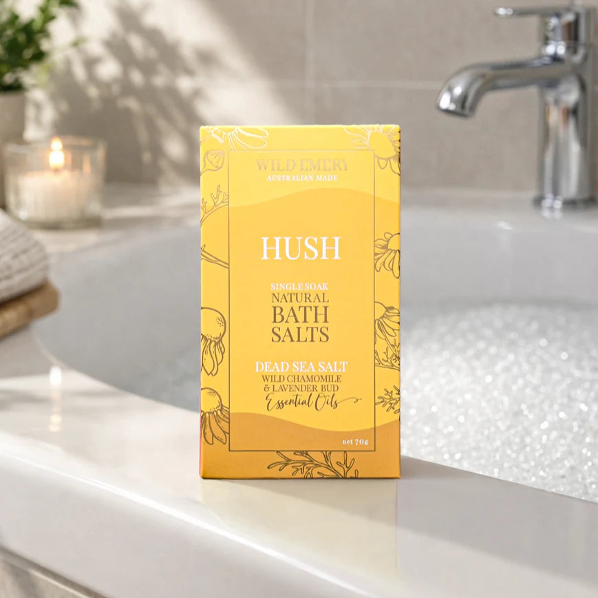 Hush Single Soak Natural Bath Salts
