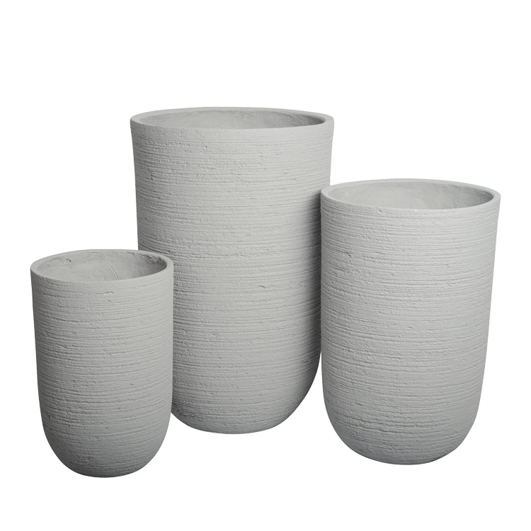 Marbella Pots | Light Grey