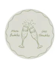 Happy Hour Ceramic Coaster