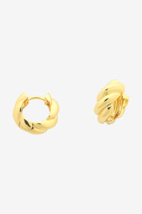 Halo Gold Huggie