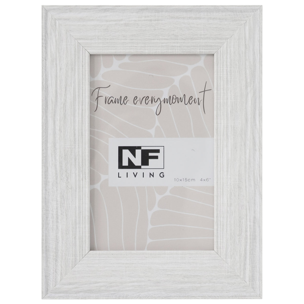 Clean Sweep Frame | White