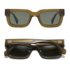 Rove Moss | Bio Acetate Khaki Frame l Black Polarised Lens