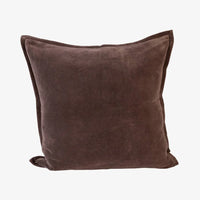 Evelyn Velvet Cushion | Mink