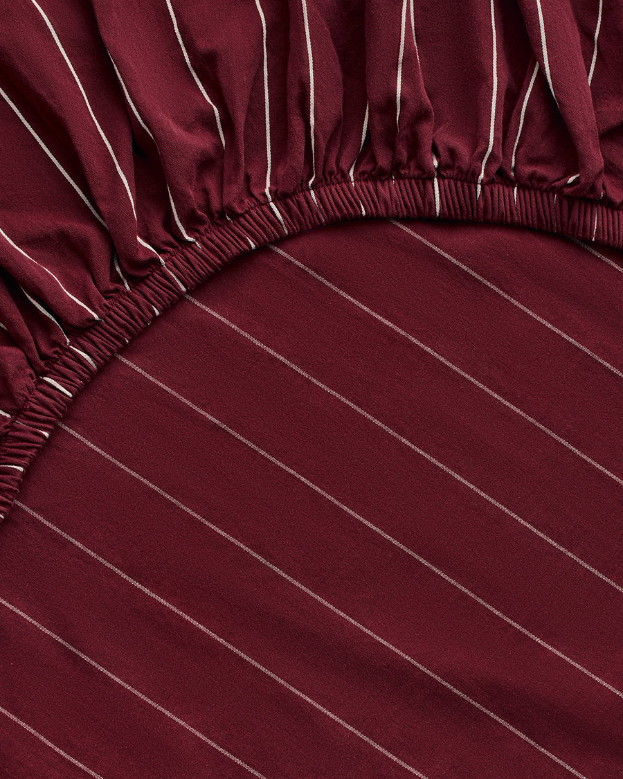 Fitted Sheet | Plum