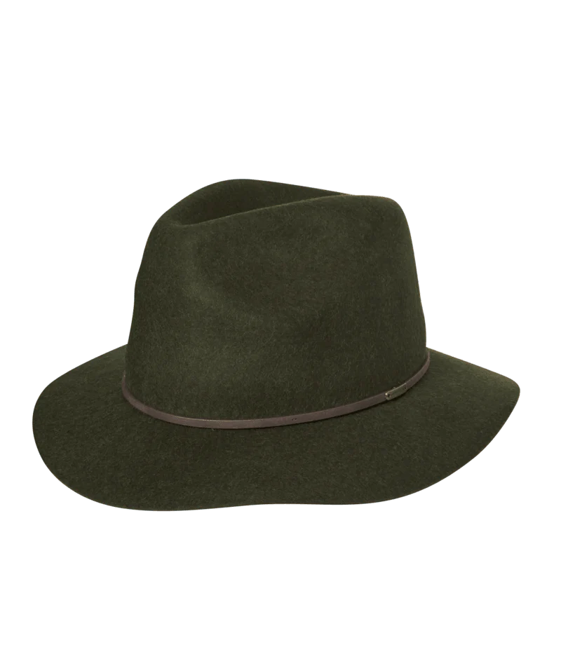Mens Mid Brim Fedora Hat | Rajah