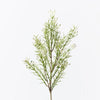 Wax Flower Bud Spray | White