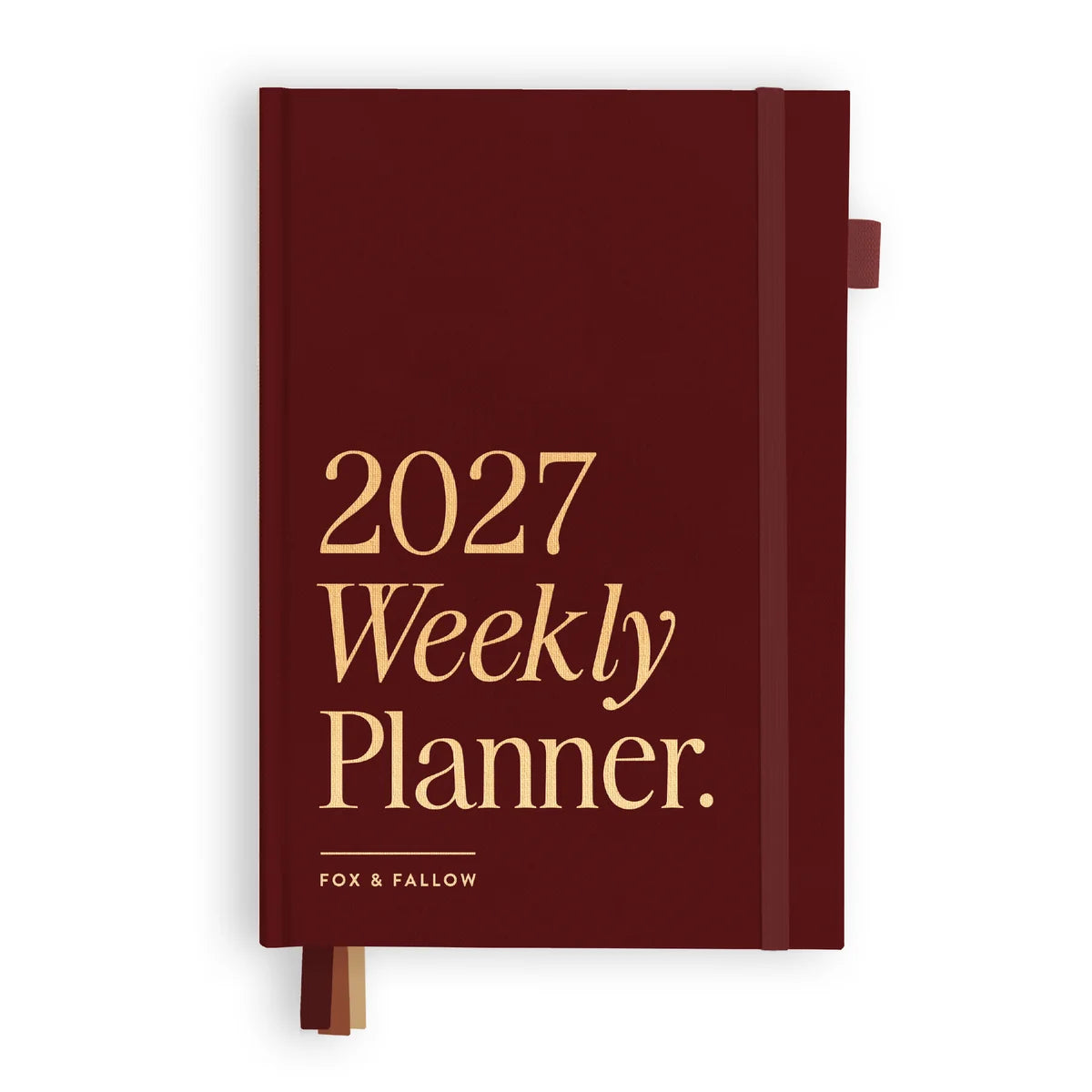2027 A5 Horizontal Planner | Cherry