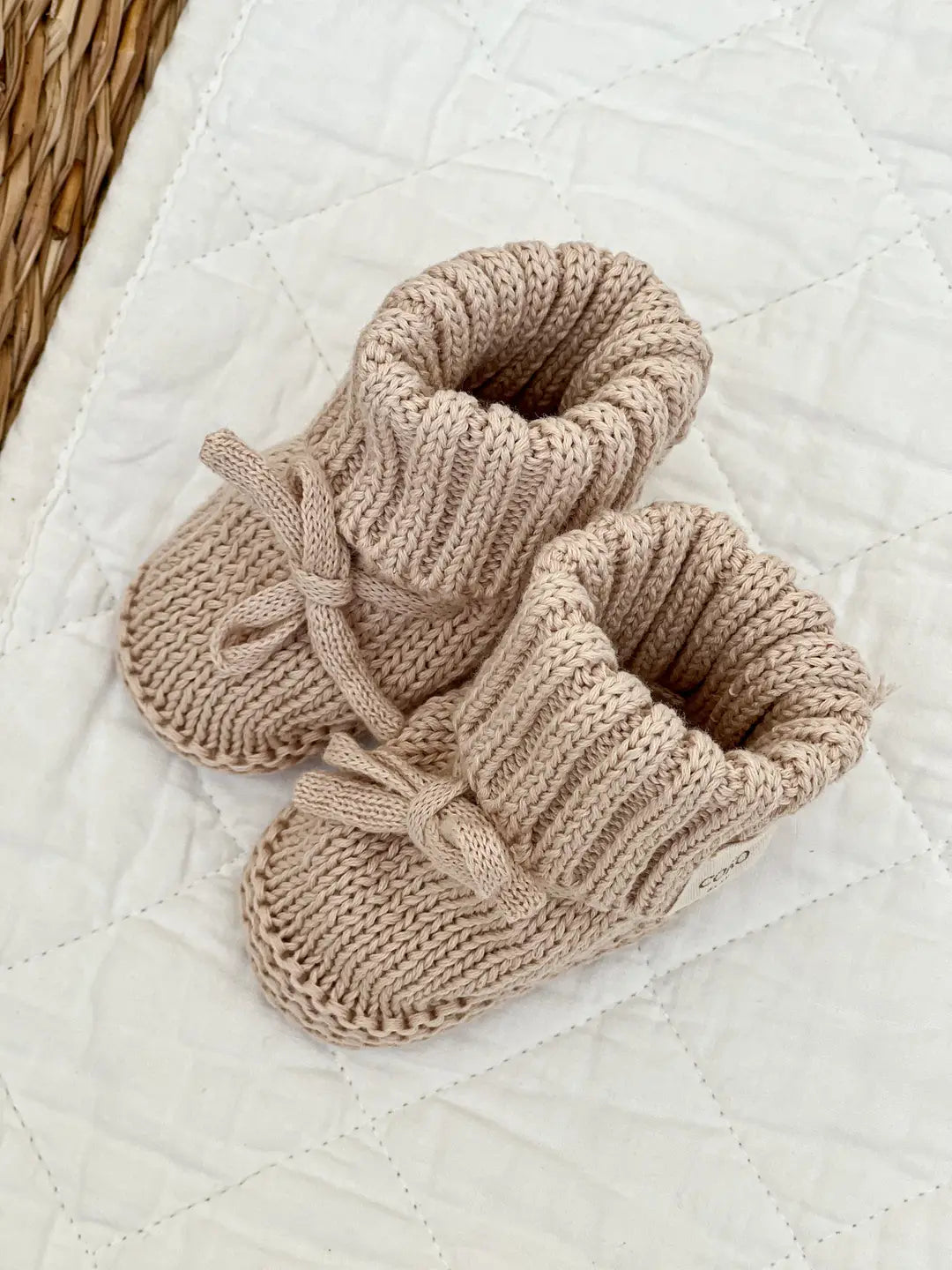 Heirloom Booties | Oat