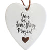 Ceramic Heart with Quote