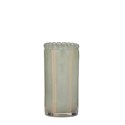 Pettine Glass Vase | Steel