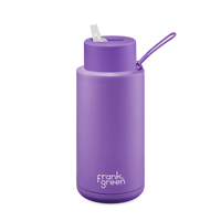 Ceramic Reusable Bottle Straw Lid | 34oz 1000ml