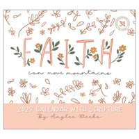 Faith Can Move Mountains 2027 | Wall Calendar