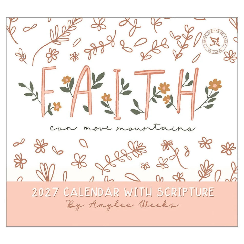 Faith Can Move Mountains 2027 | Wall Calendar