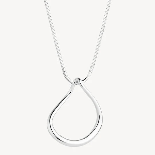 Wave Large Pendant Necklace