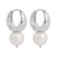 Solana Silver Pearl Earring