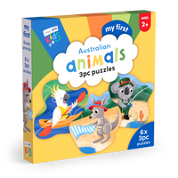 Kids My First 3pc Puzzles | Australian Animals