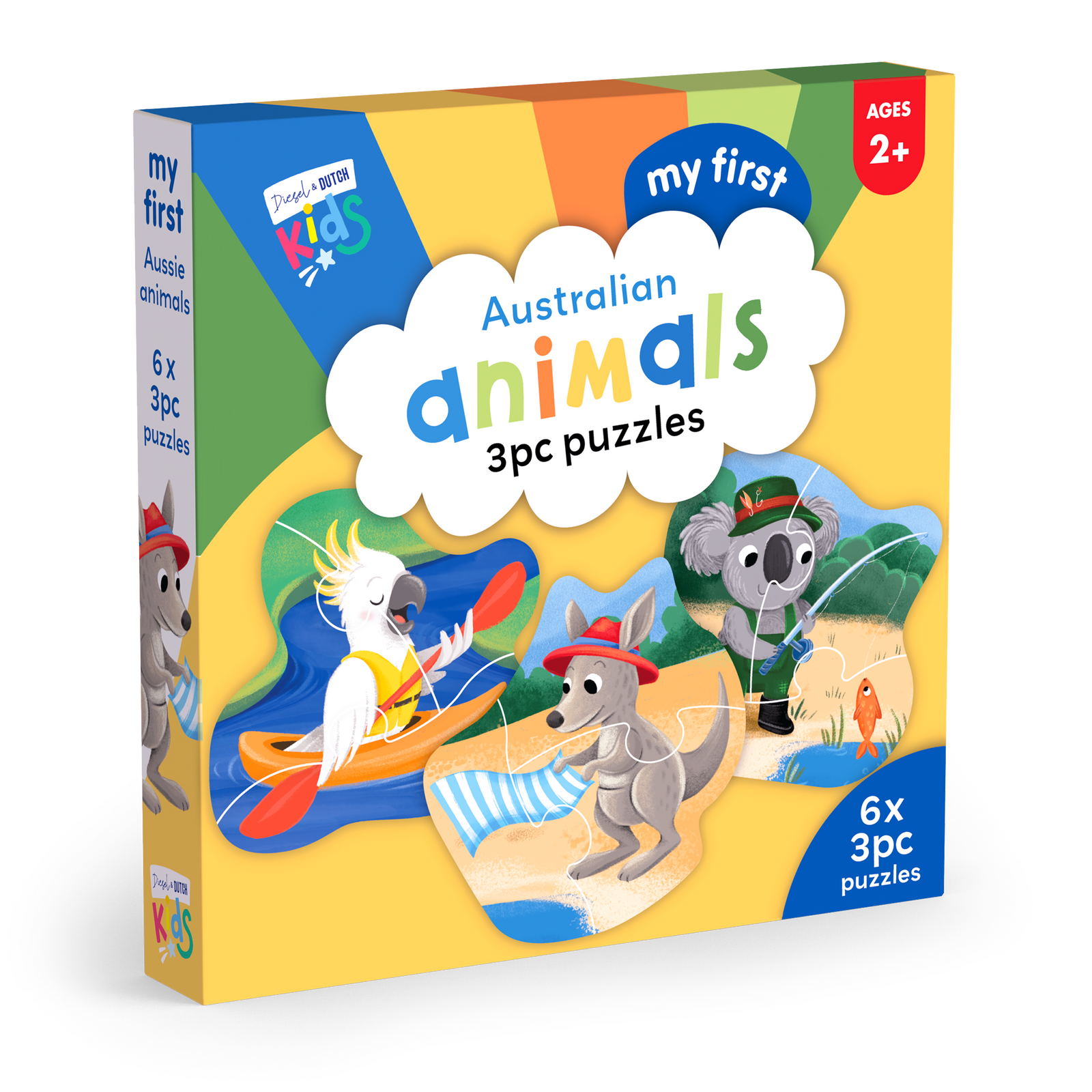 Kids My First 3pc Puzzles | Australian Animals