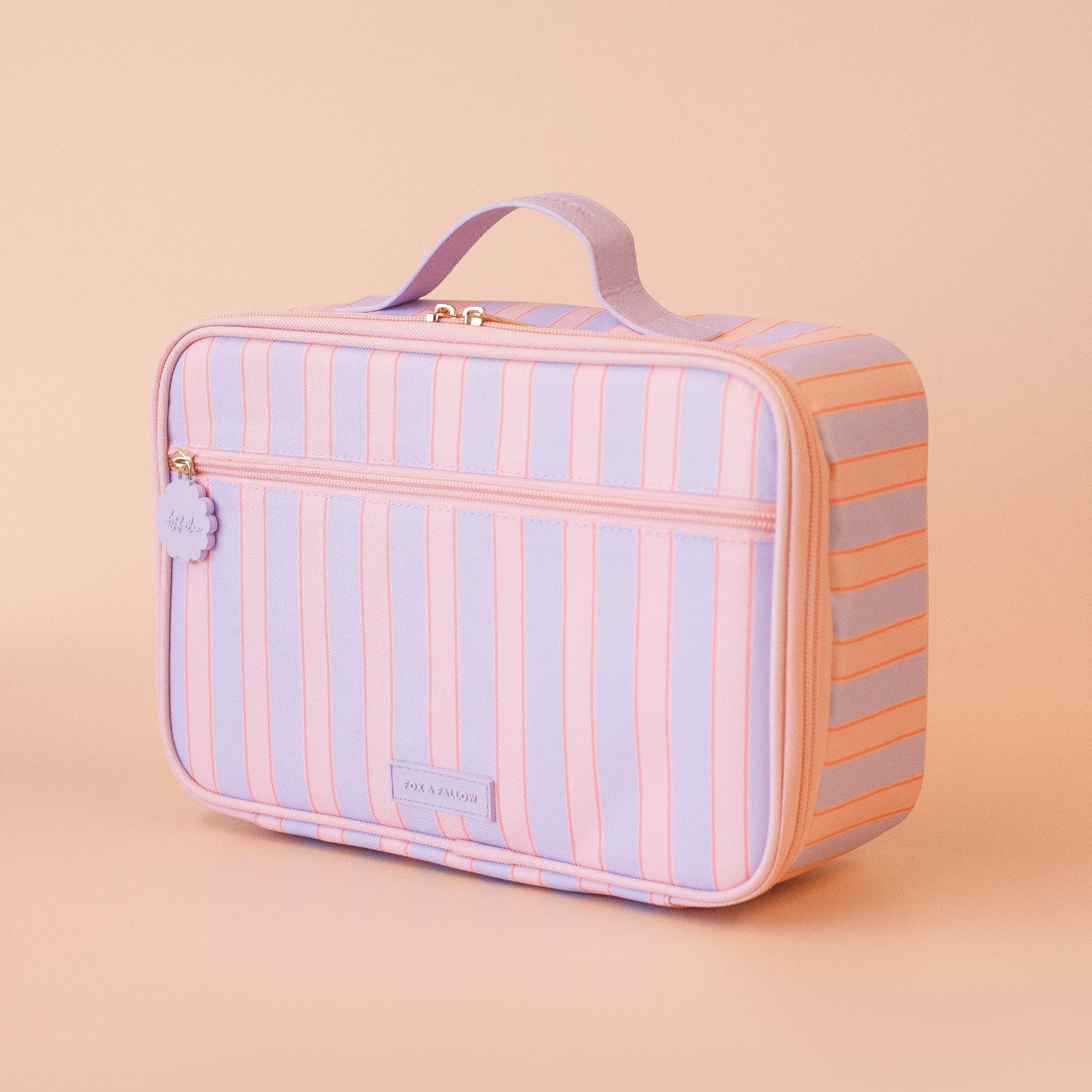 Powder Stripe Large Lunch Bag