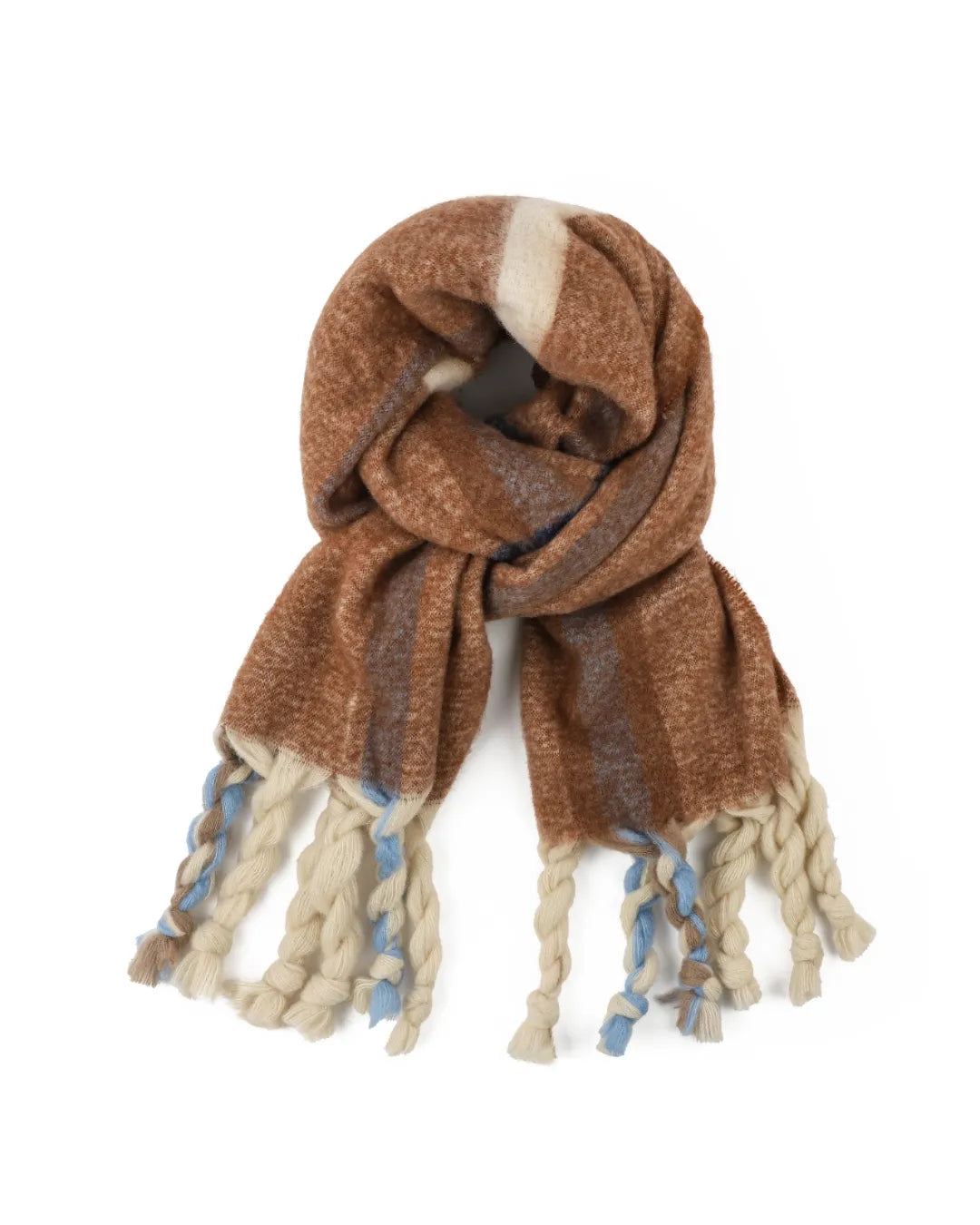Charlie Chequered Winter Scarf