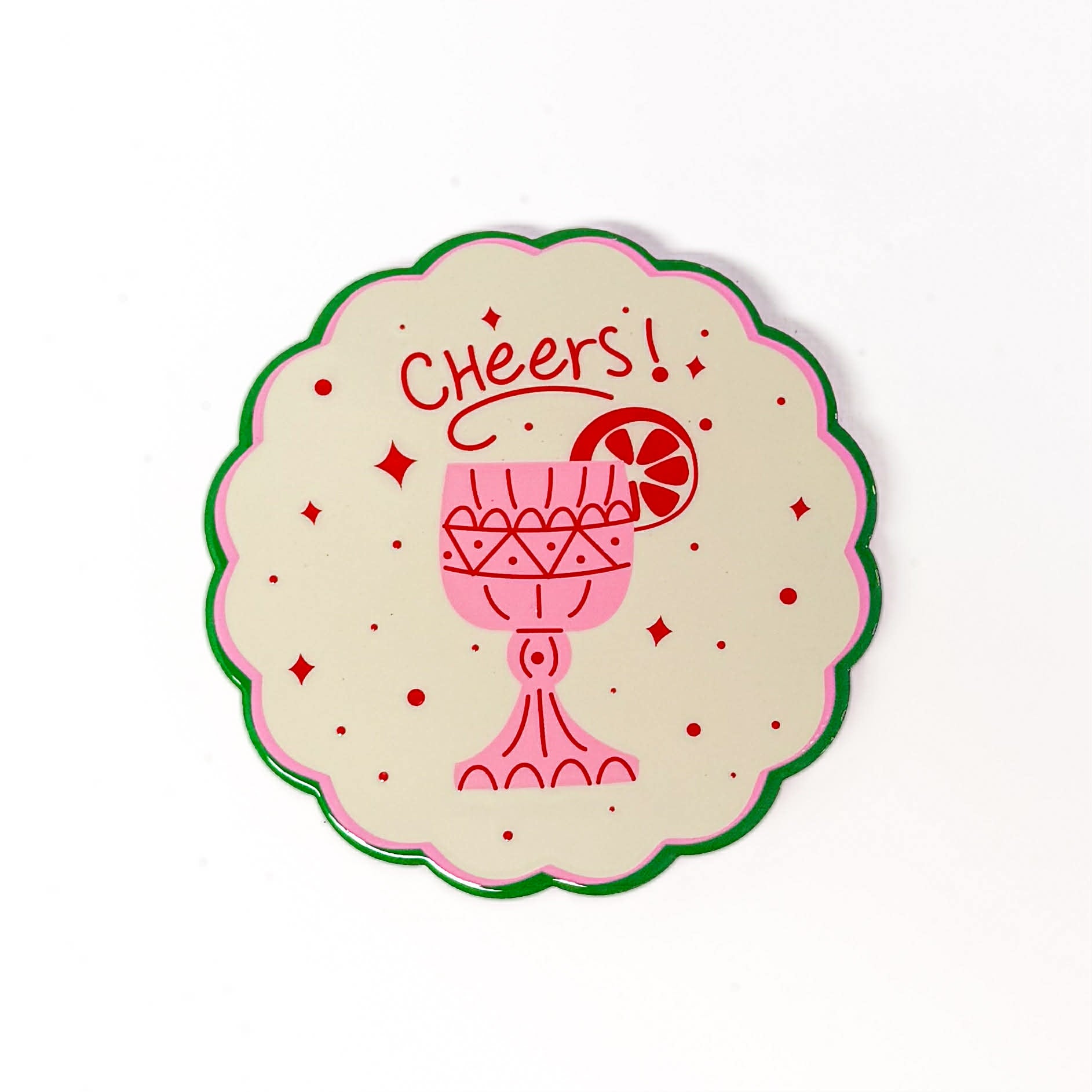 Cocktail Ceramic Coaster