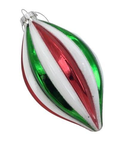 Red White Green Long Drop Hanging