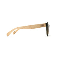 Zahra Khaki l Wooden Blue Light Magnifying Reader