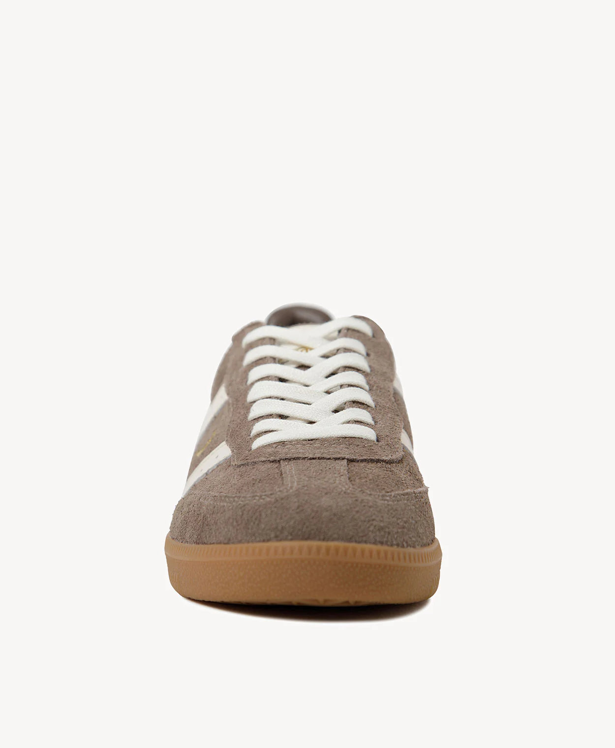 Goodsole 2001 Parallel Suede Sneaker | Walnut Brown/Ivory Suede